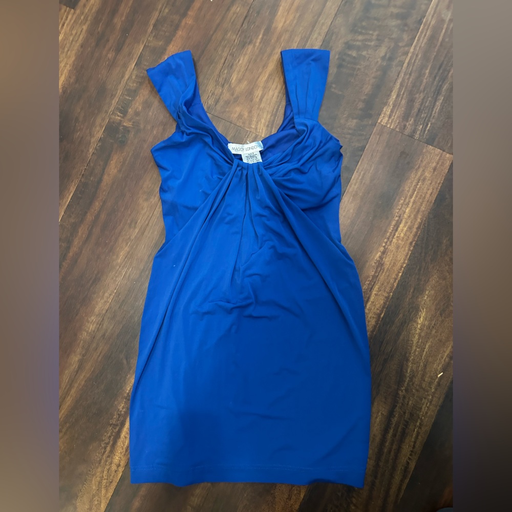 Maggy London Royal Blue Dress
